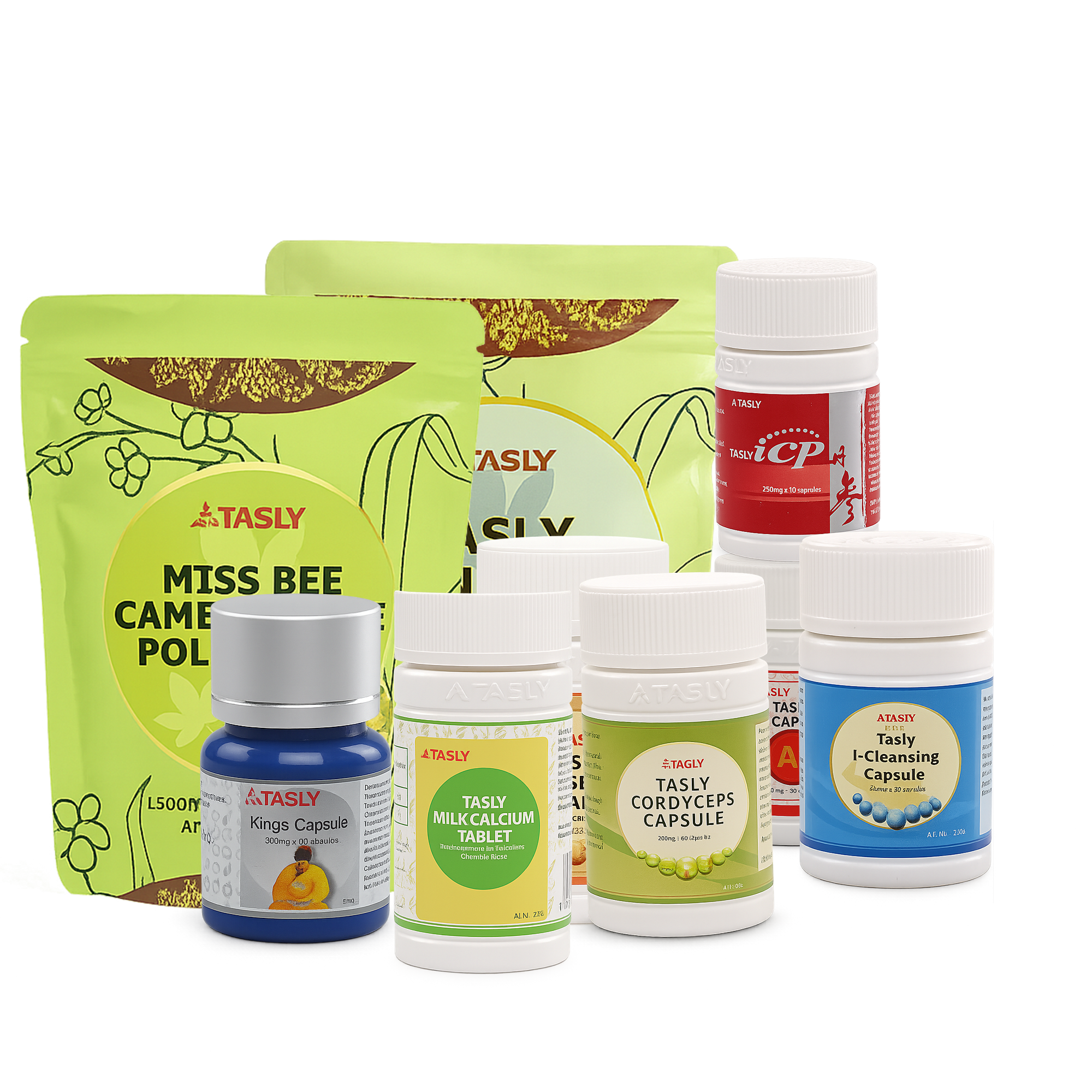 page aceuil produit tasly